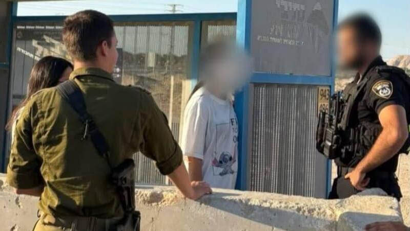 חולצה חיילת בסדיר שנכנסה ליריחו לחגיגות יום הולדת 
