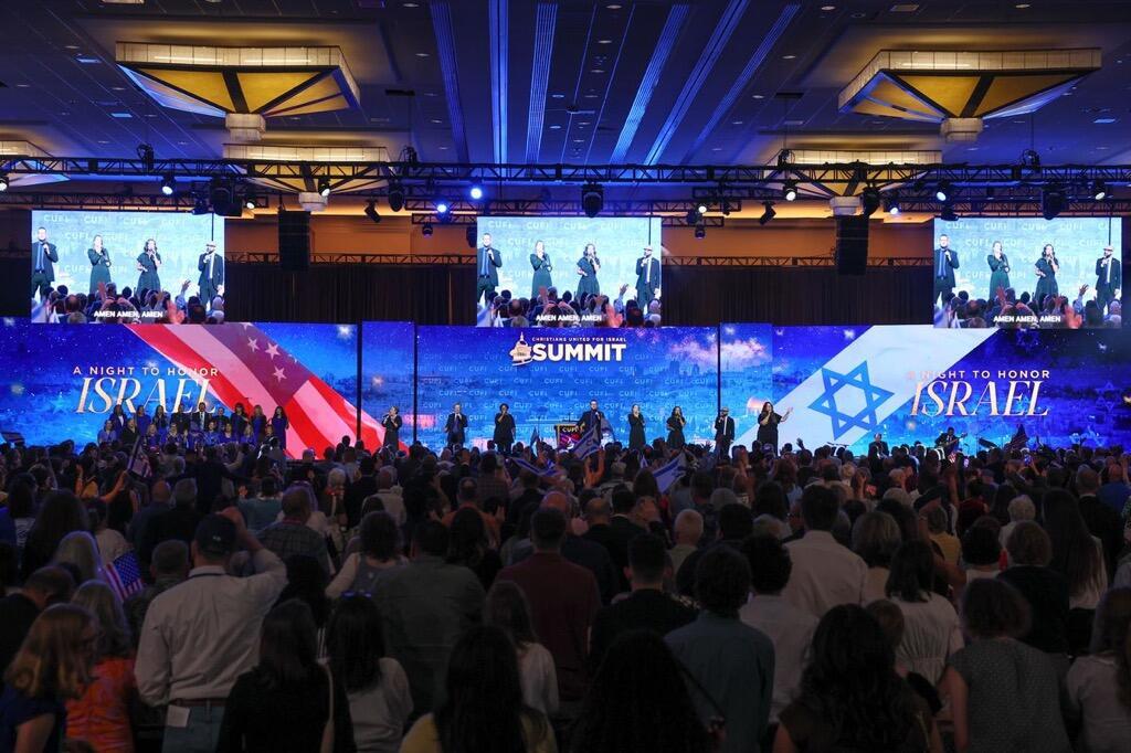 The CUFI’s Washington summit (Photo: Yuval David) y