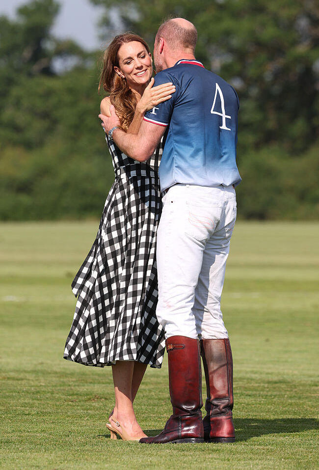 יש לנו לב חלש (צילום: Chris Jackson/Getty Images for DMMI Royal Charity Polo Cup) הנסיך וויליאם קייט מידלטון
