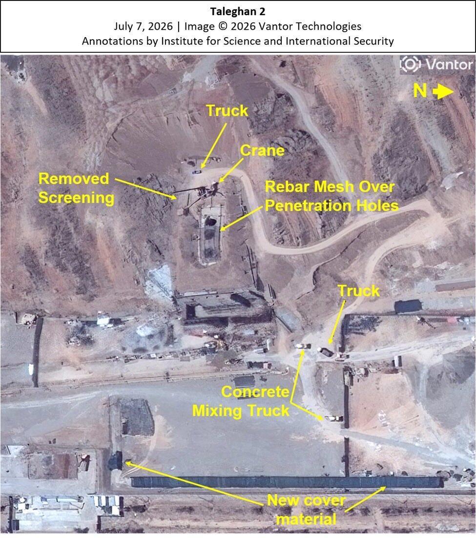 Photo: ISIS אתר גרעין איראן טלקאן 2 פרצ'ין ניתוח ISIS CNN