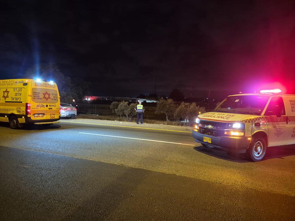 Photo: MDA כביש 6 תאונה טייבה