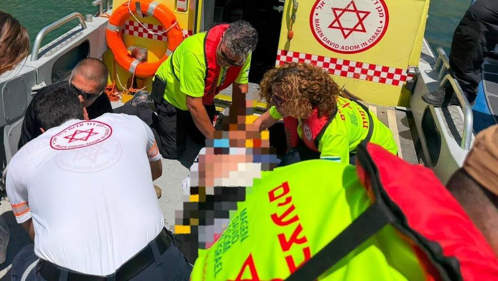 אישה נפצעה ממנוע של סירה בכינרת, מצבה קשה