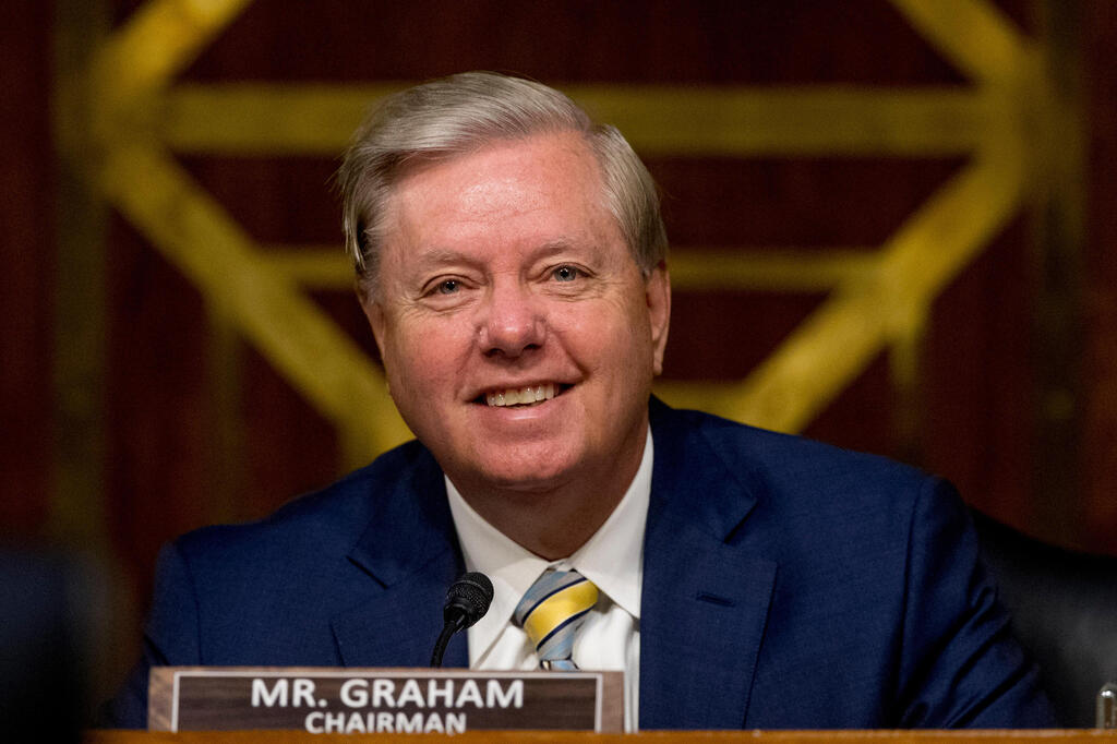 US Sen. Lindsey Graham (Photo: AP Photo/Andrew Harnik) לינדזי גרהאם ארכיון 2020