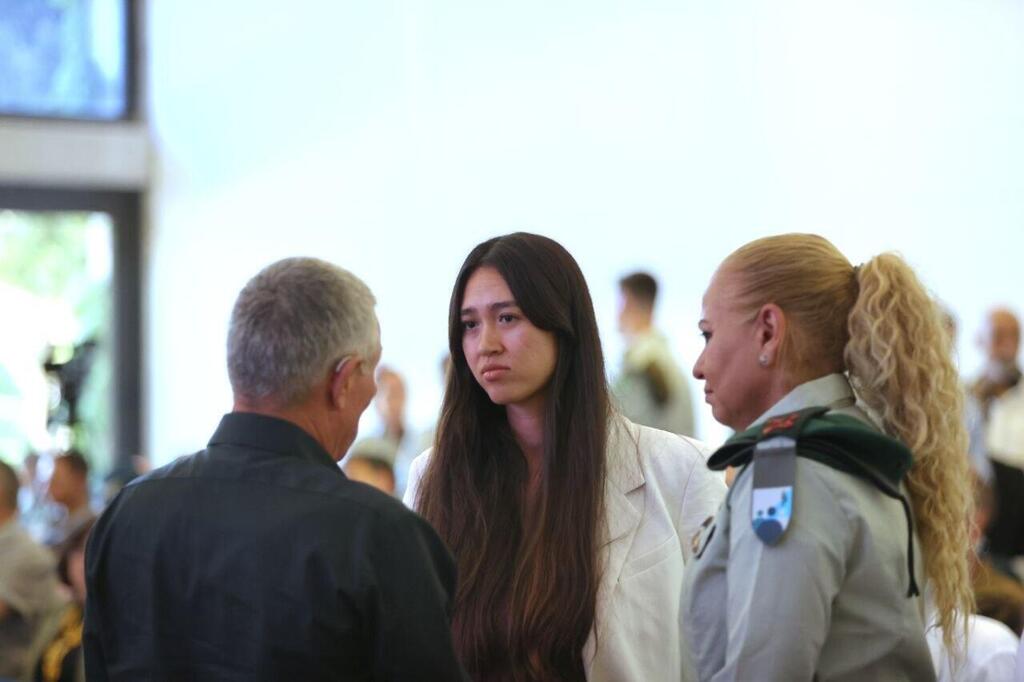Noa Argamani (Photo: Alex Kolomoisky) הטקס הממלכתי לציון 50 שנה למבצע יונתן