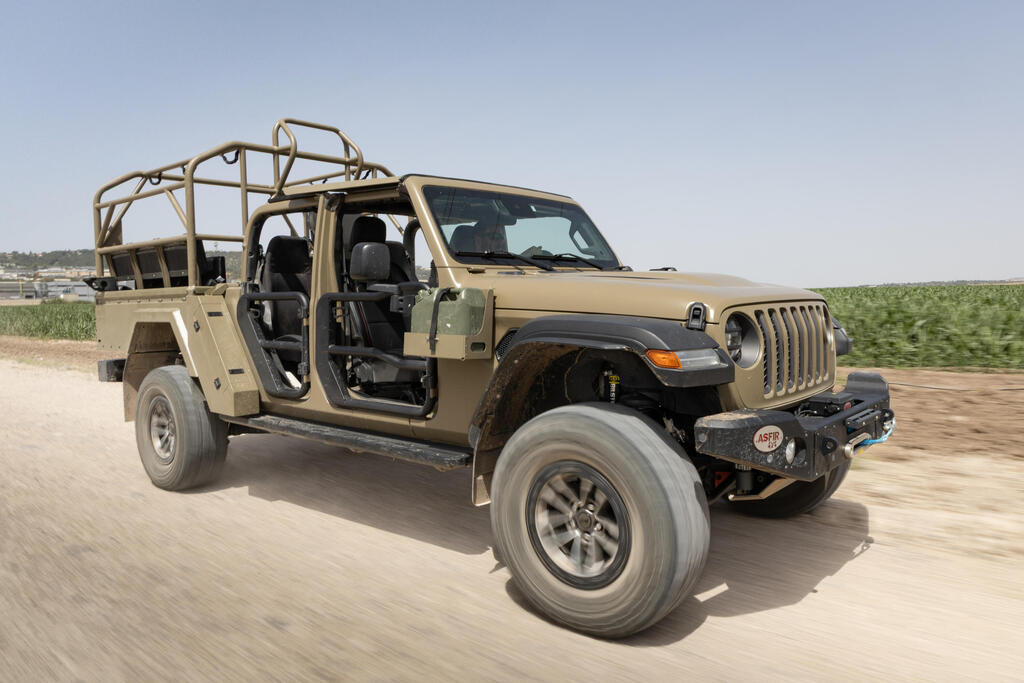 Plasan's new off-road combat vehicle makes a strong impression (Photo: PR) Plasan's new off-road combat vehicle makes a strong impression