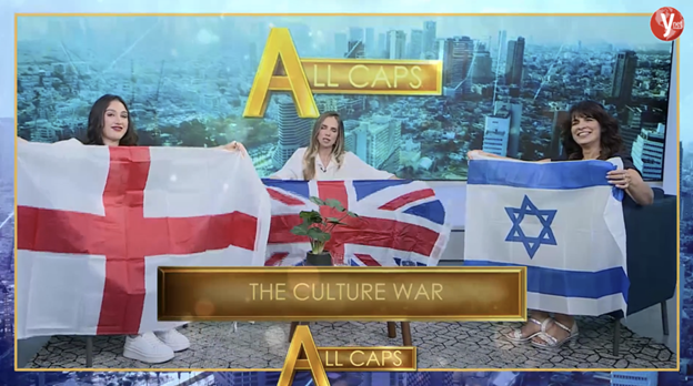 Hosts of ALL CAPS discuss politics, identity and sport, examining controversies surrounding the FIFA World Cup, national flags and support for Israel 
