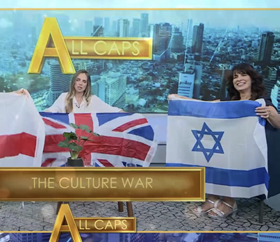 Hosts of ALL CAPS discuss politics, identity and sport, examining controversies surrounding the FIFA World Cup, national flags and support for Israel 