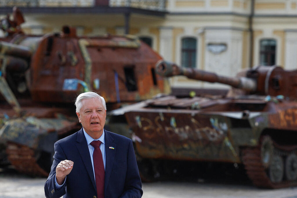 Photo: REUTERS/Valentyn Ogirenko לינדזי גרהאם