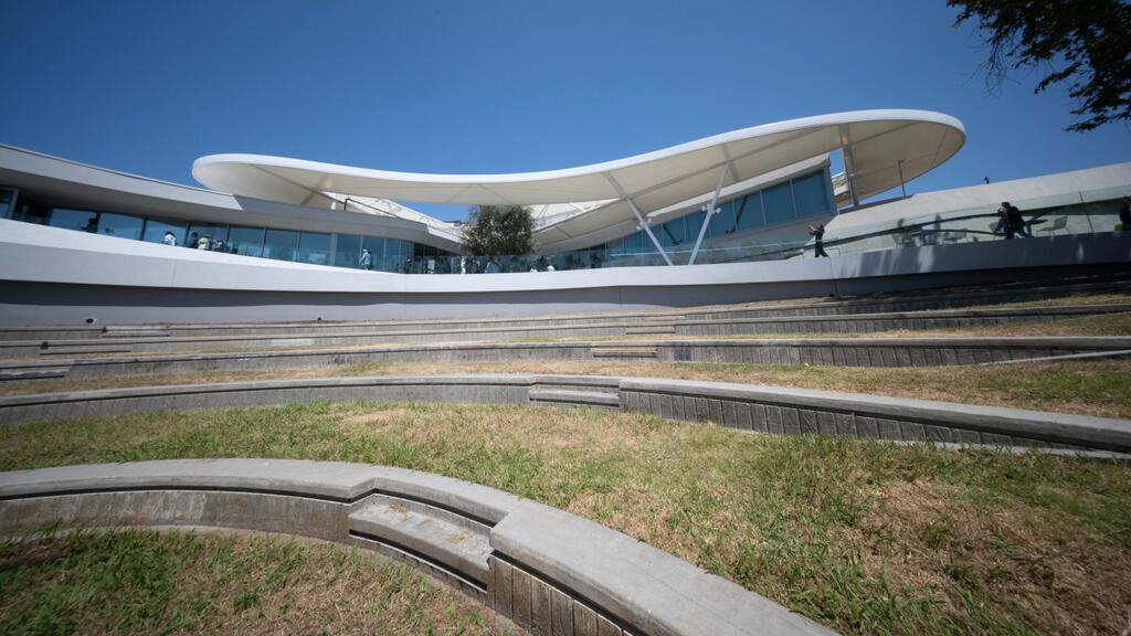 Goldrich Cultural Center blends into the topography of the surrounding area (Photo: Courtesy of Goldrich Cultural Center) Goldrich Cultural Center