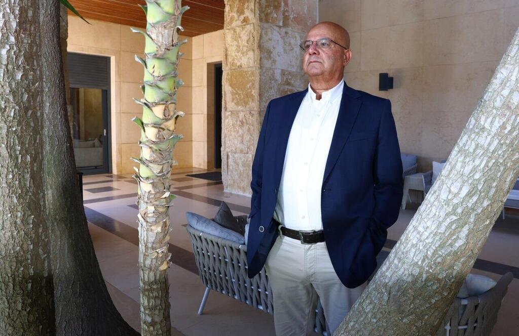 His company, Nassar Investment Company, exports what the industry calls 'white gold' — Palestinian stone (Photo: Shaul Golan) נאסר נאסר