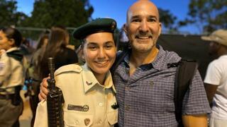 דיוויד לובין עם רוז ז"ל