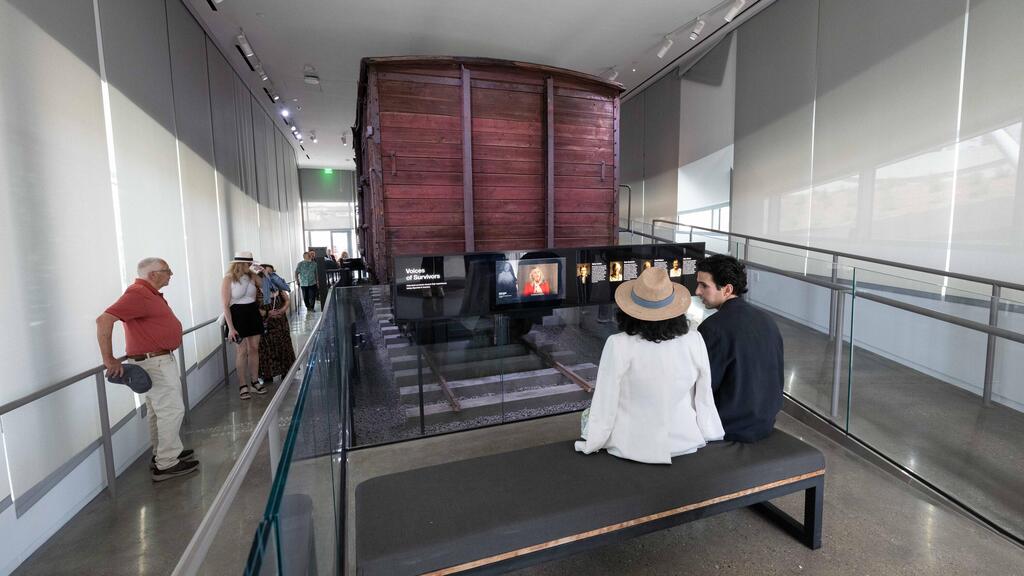 An interactive theater where visitors will be able to 'meet' Holocaust survivors through advanced hologram technology (Photo: Courtesy of Goldrich Cultural Center) Goldrich Cultural Center