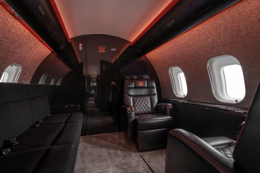 Photo: Hagerty Jet Group / AvBuyer המטוס של ה-WWE מוצע למכירה
