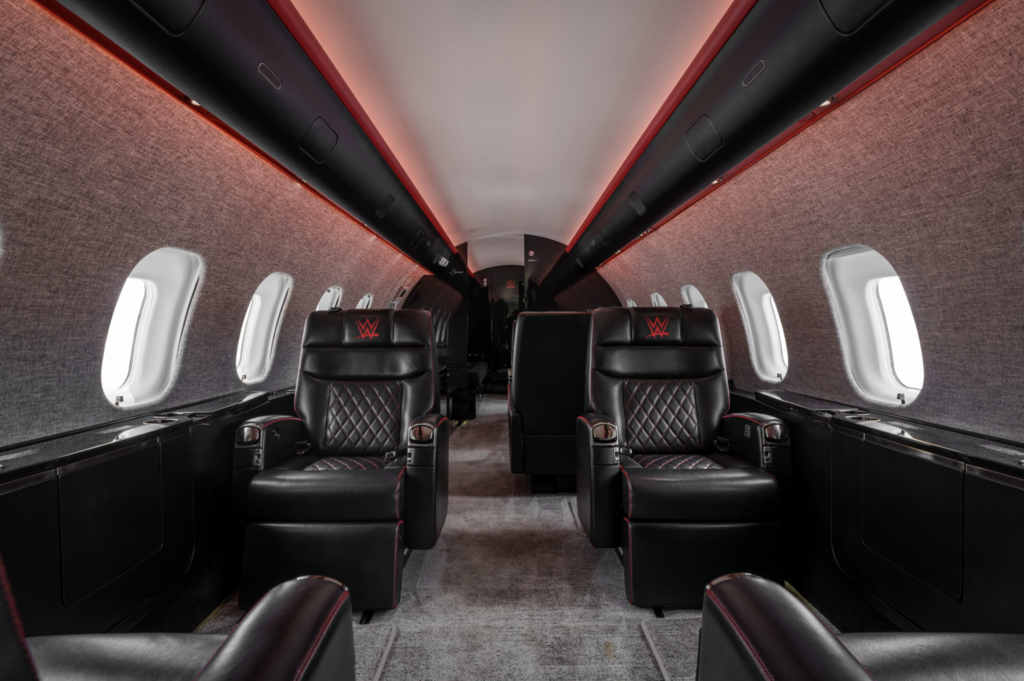 Photo: Hagerty Jet Group / AvBuyer המטוס של ה-WWE מוצע למכירה