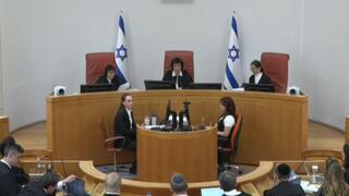 דיון בעתירה בעניין הכרה לצרכי מס בתרומה לישיבות שבהן לומדים מי שאינם מתגייסים לצבא