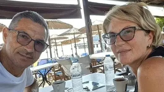 Любиша Карович и Светлана Гркович (Фото: Facebook) סבטלנה וליובישה גרקוביץ'. "הדבר החשוב ביותר מבחינתי הוא שהוא בחיים"