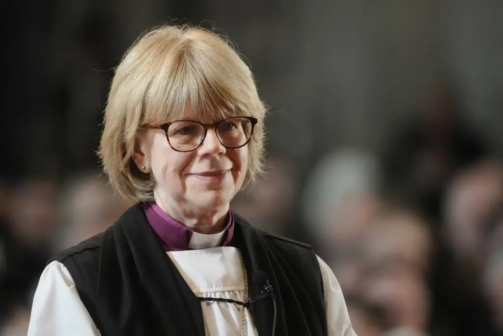 Archbishop of Canterbury Sarah Mullally 