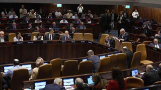 בנימין נתניהו ושלמה קרעי במליאת הכנסת