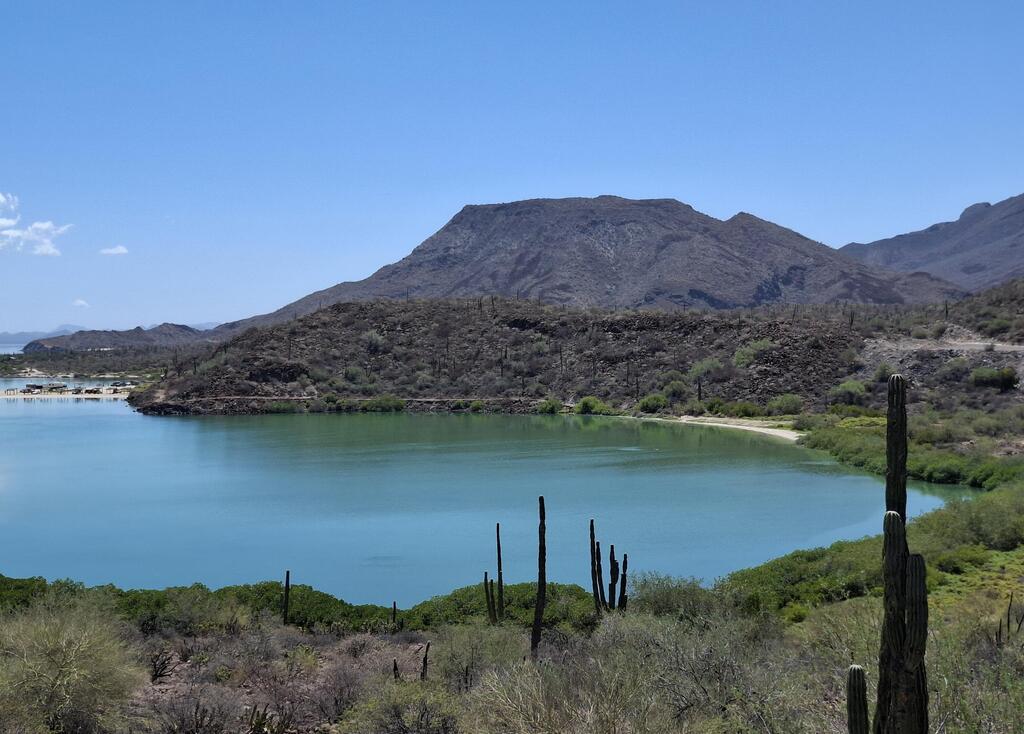 A secluded bay in Baja California, Mexico (Photo: Courtesy of Nimrod Mellhausen-Hasson) מפרץ קסום בבאחה קליפורניה, מקסיקו