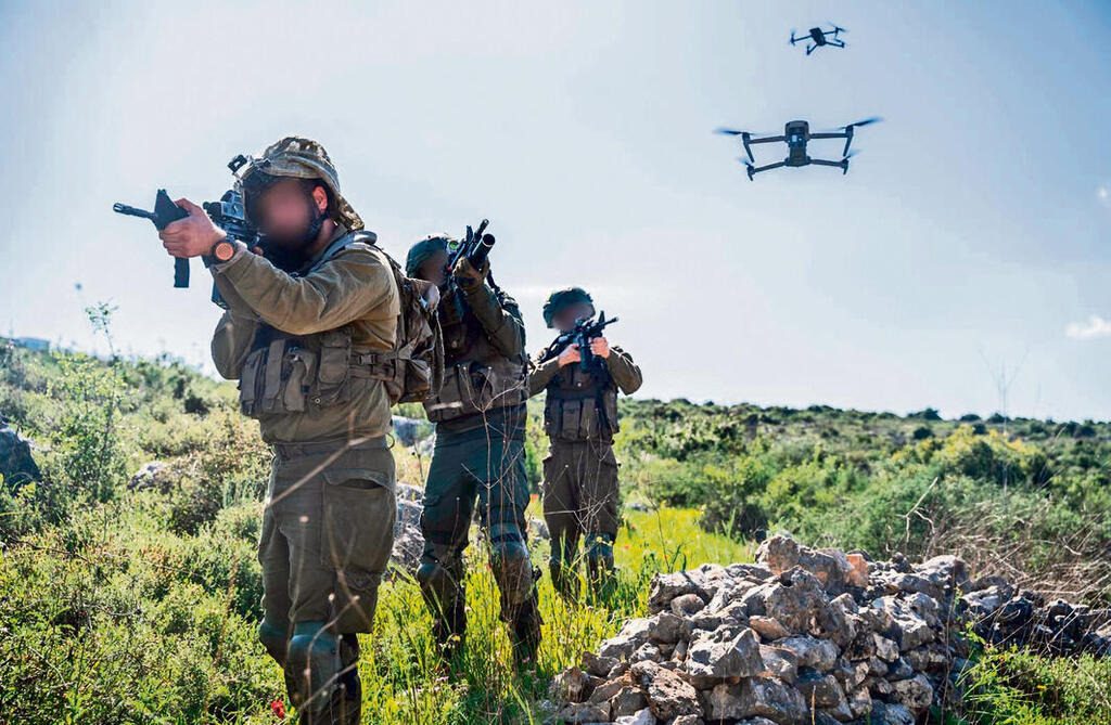 The change in the way intelligence personnel operate is part of a deep conceptual shift that the IDF as a whole has undergone during the war (Photo: IDF Spokesperson) אימון בצפון של יחידת איסוף מודיעין | צילום: דובר צה"ל