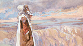 Moses views the Land of Israel 