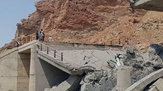 גשר בנדר עבאס רודאן שהותקף באיראן
