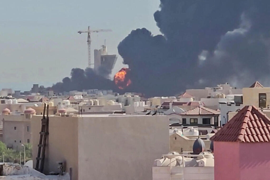 Iranian attack on Kuwait (Photo: various sources / AFP) תקיפות בכווית