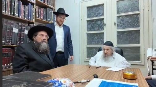 הפגישה אצל הרב לנדו