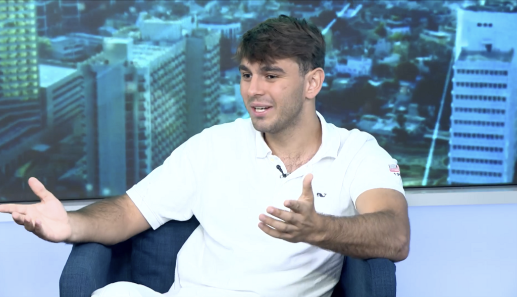 Tal recounts how the October 7 attacks forced him to conceal his Jewish identity in countries including Turkey, Pakistan, Indonesia and Malaysia all caps 18