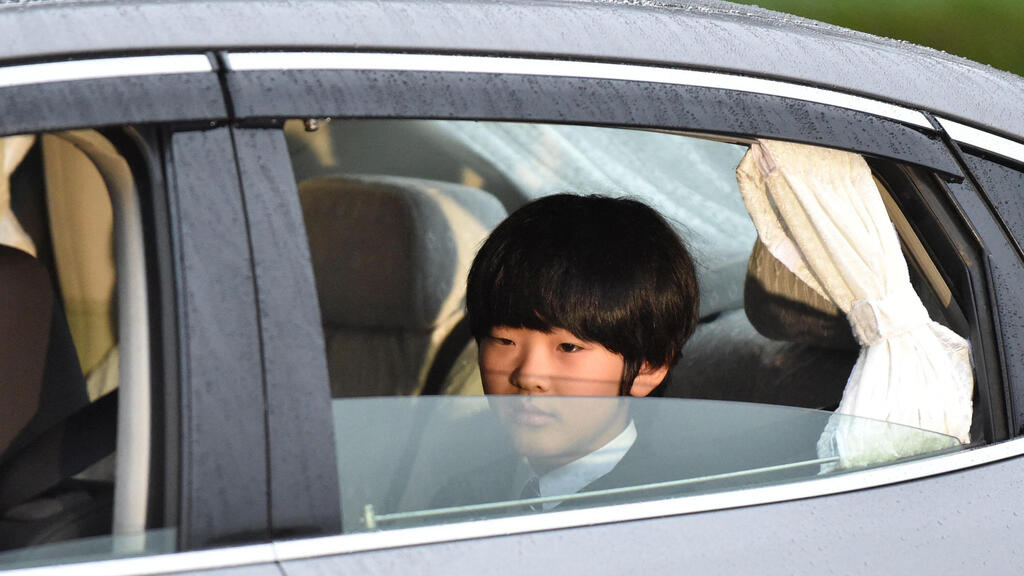 Prince Hisahito in 2019 (Photo: Kazuhiro Nogi/AFP) יפן הנסיך היסאהיטו בשנת 2019
