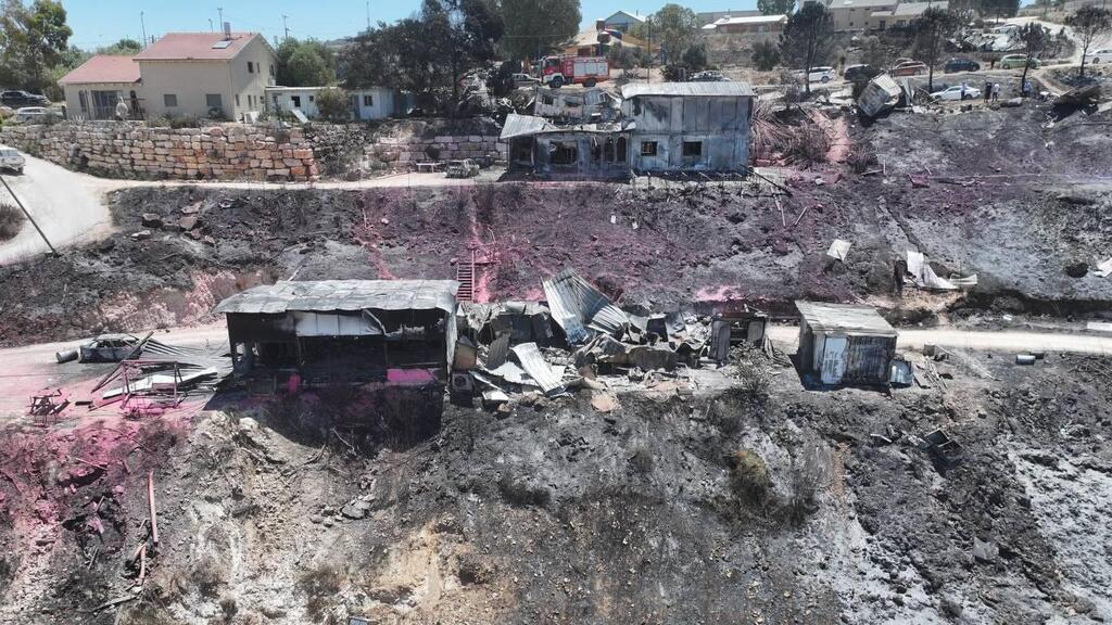 Photo: Or Zelinger בית משפחת ברוייאר אחרי השריפה