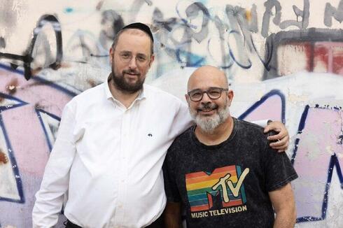 חן אביגדורי (מימין) וישראל כהן