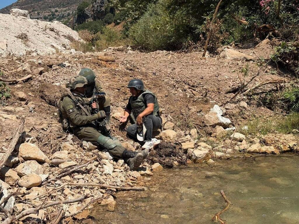 Photo: Elisa Ben Kimon סיור בליטני ובלבנון עם גדוד הנדסה 603
