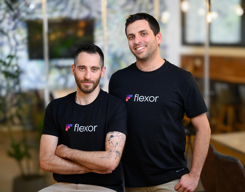 Flexor co-founders, Or Zabludowski, CEO (left) and Regev Ben Simon CTO (right) Flexor
