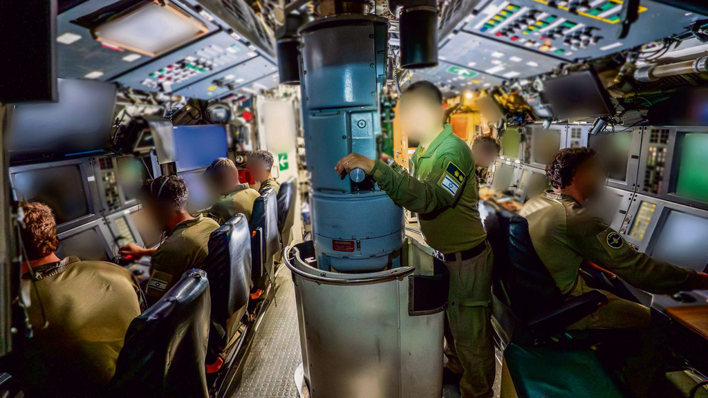 A billion-shekel submarine on missions near enemy shores (Photo: Gadi Kabalo) A billion-shekel submarine on missions near enemy shores