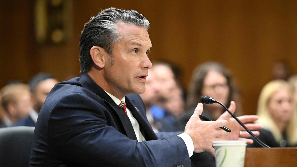 US Defense Secretary Pete Hegseth testifies during a Senate Committee on Appropriations hearing on Capitol Hill 