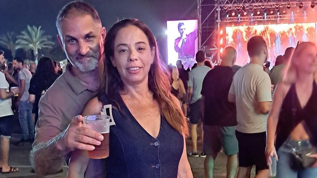 Ortal's husband, Amit, has served over 700 days in the reserves since October 7 (Photo: Courtesy) אורטל לאופר ומשפחתה