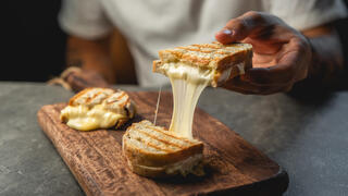 Mozzarella cheese produced by Plantopia 