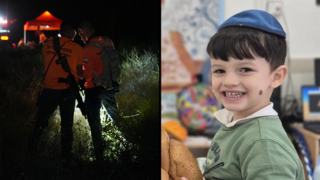 חיפושים אל תוך הלילה אחר בן ה-4 שנעלם באשקלון