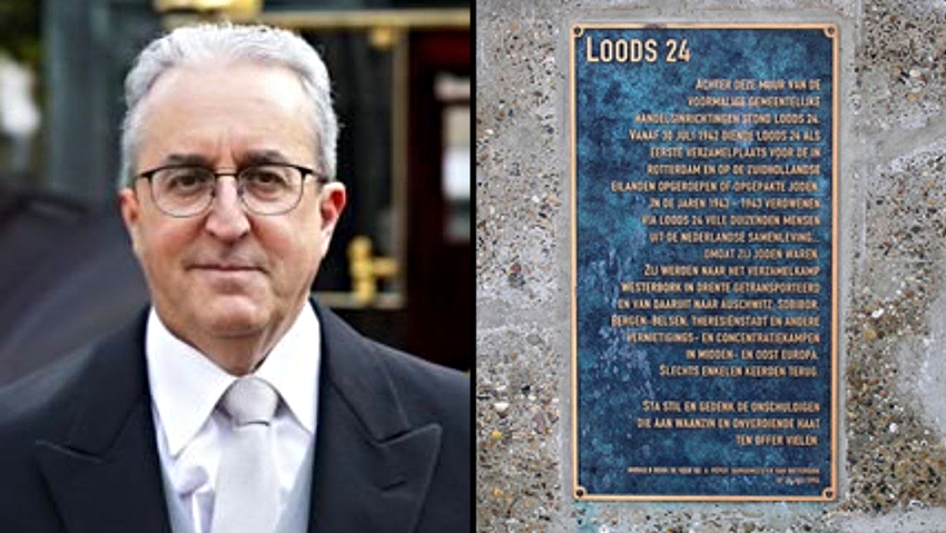 Israel’s ambassador to the Netherlands, Zvi Aviner Vapni שגריר ישראל בהולנד - צבי אבינר ופני