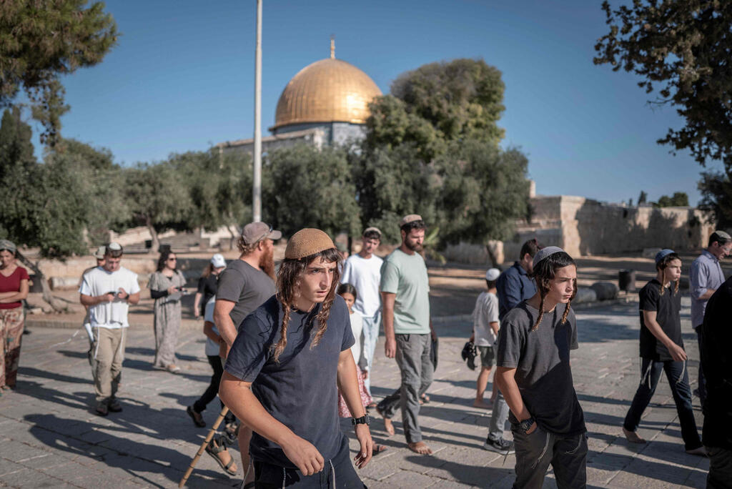 Photo: ilia YEFIMOVICH / AFP הר הבית