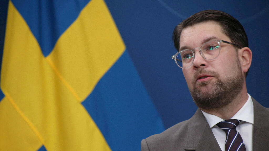 Sweden Democrats leader Jimmie Åkesson. Will he enter government for the first time? (Photo: REUTERS/Tom Little/File Photo) שבדיה מנהיג מפלגת השבדים הדמוקרטים ימין קיצוני ג'ימי אוקסון