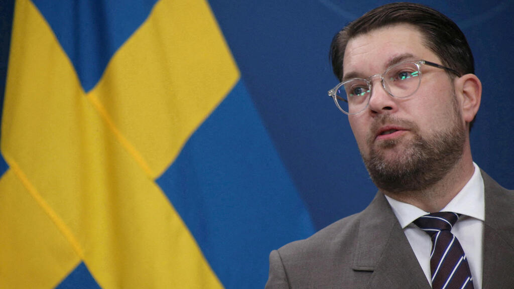 Jimmie Åkesson, leader of the far-right Sweden Democrats (Photo: REUTERS/Tom Little/File Photo) שבדיה מנהיג מפלגת השבדים הדמוקרטים ימין קיצוני ג'ימי אוקסון