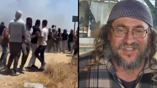 איתמר כהן, עימותים במוקד הפיגוע בחוות דרך אברהם