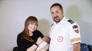 יצחק (איזי) בנדהן, אשתו יעל והבת התינוקת ליאורה