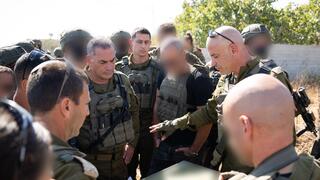 הרמטכ”ל בזירת הפיגוע בכפר תל במרחב חטיבת שומרון בו נרצח ביריות בניהו מלט ז"ל