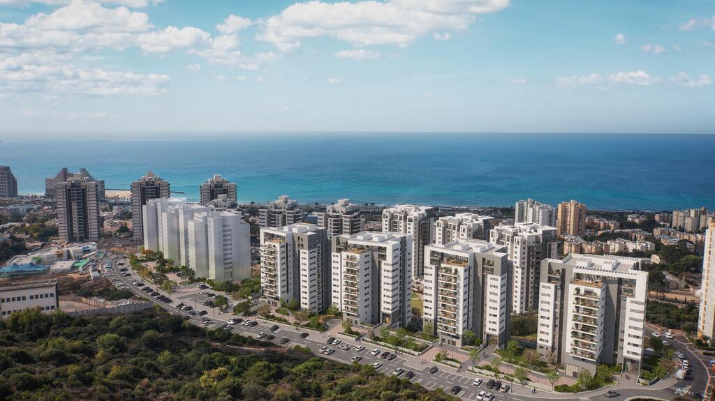 Rendering of the Ramat Hanasi project in Haifa (Illustration: Prashkovsky) Rendering of the Ramat Hanasi project in Haifa