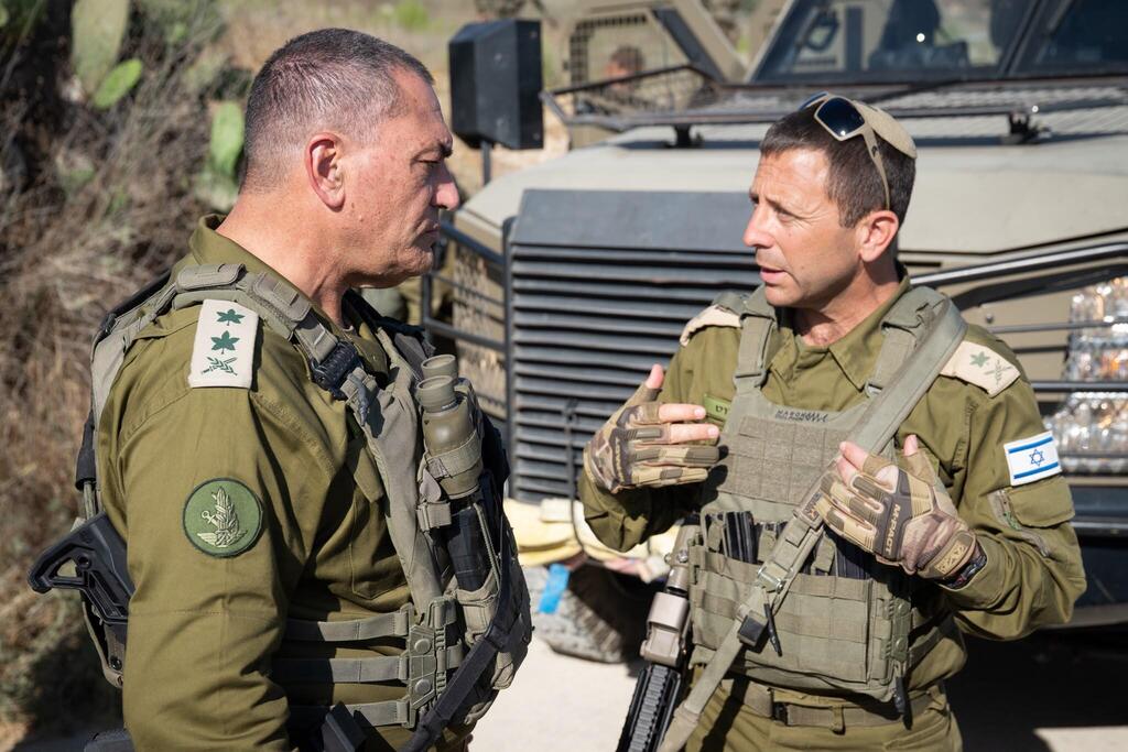 הרמטכ”ל בזירת הפיגוע בכפר תל במרחב חטיבת שומרון בו נרצח ביריות בניהו מלט ז"ל