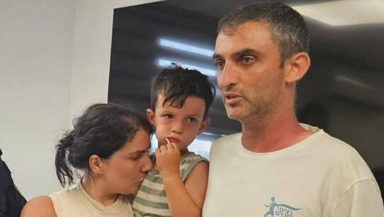 "ילד עם תעצומות נפש": יובל לא הצליח לדבר כשאותר, אבל חזר לעצמו בסוף השבוע