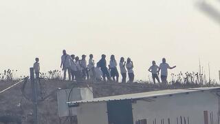כ-20 מתנחלים נכנסים לכפר הפלסטיני תל, יום אחרי הפיגוע